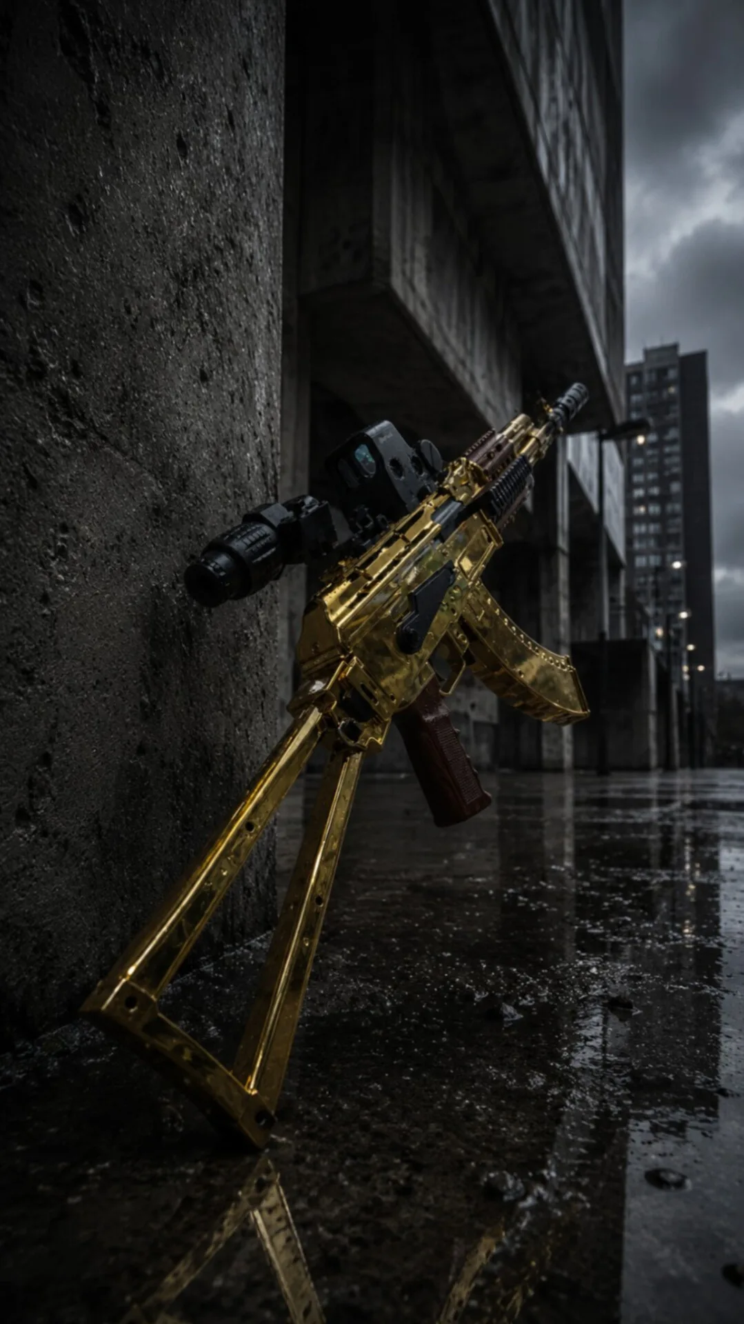 AK 47 gold edition